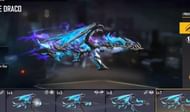 The Blue Flame Draco skin in Free Fire